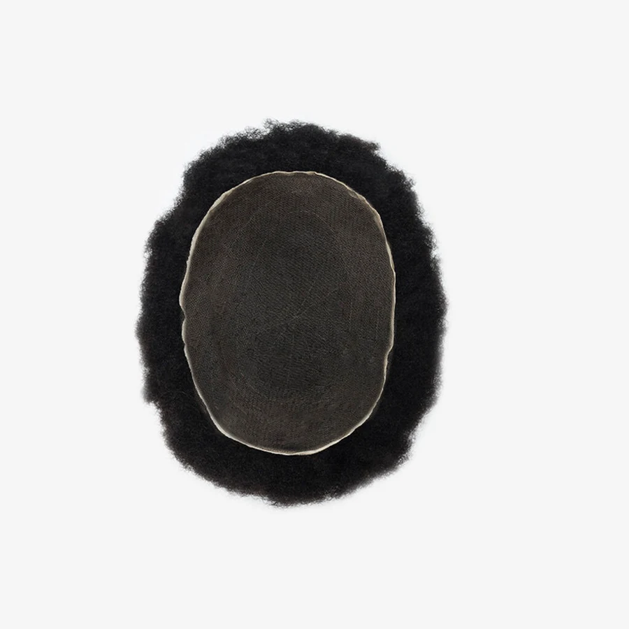 COIL SUPPLE lace hair system, base view