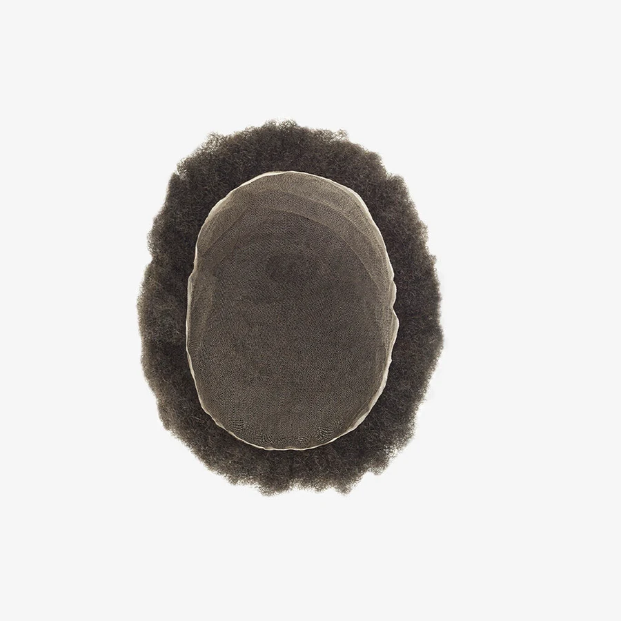 COIL AERO lace hair system, base view