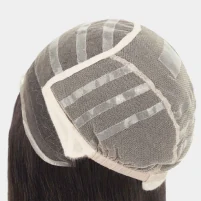 Close-up reference of the inside of a wig cap